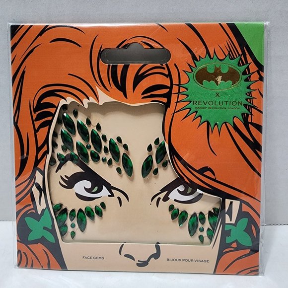 X Revolution Poison Ivy Group - Cosmetic Bag, Face Gems, Brush Set & Liner Duo - Picture 6 of 10